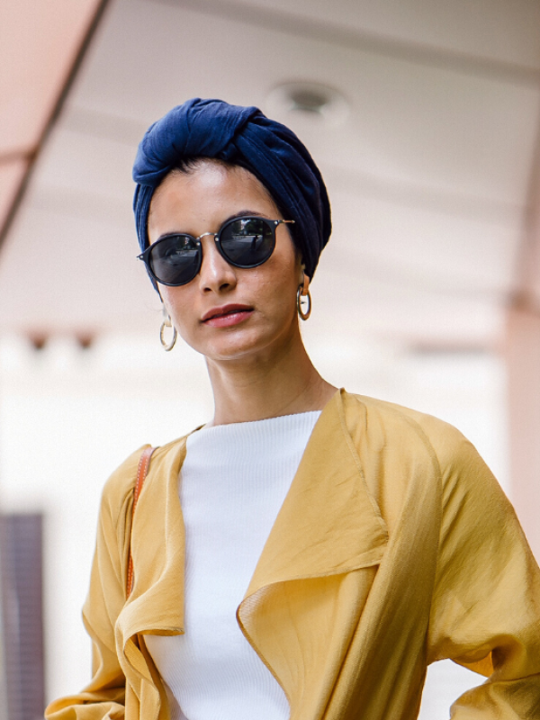 come fare un turbante partendo da un foulard